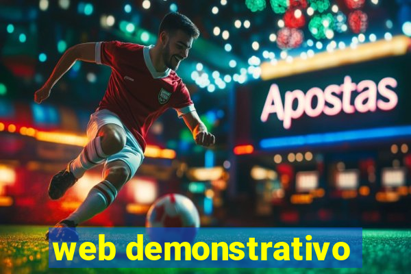 web demonstrativo